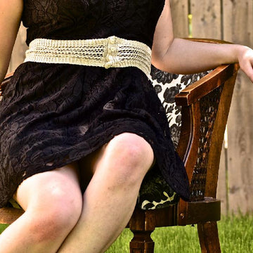 Dinner Date Lacy Belt