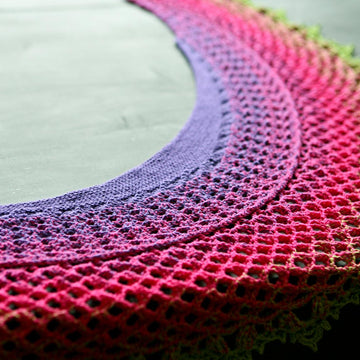 Dragonfruit Shawl