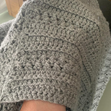 Ripple Pocket Shawl
