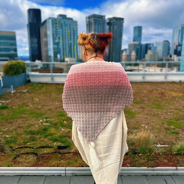 C2C Triangle Shawl