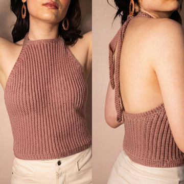 Crochet Halter Top Pattern PDF, Boho Summer Crochet Top, Beginner-Friendly Crochet Pattern