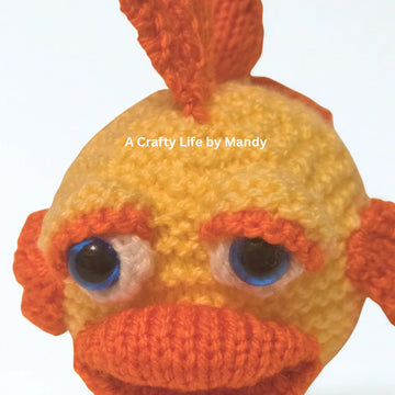 FishFace Choc Orange Cosy/Softie