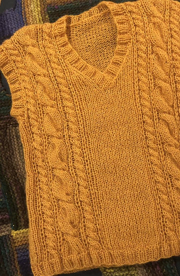 Origins Cabled Vest