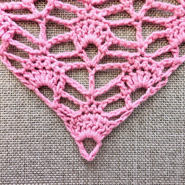 Crochet Bandana/Shawl Pattern/Chart #12
