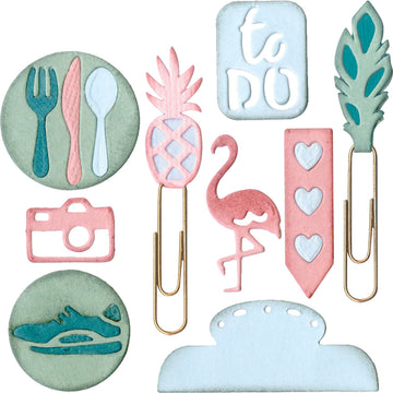 Sizzix Thinlits Dies By Katelyn Lizardi 9/Pkg - Planner Icons #2
