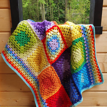She's A Rainbow Baby Blanket
