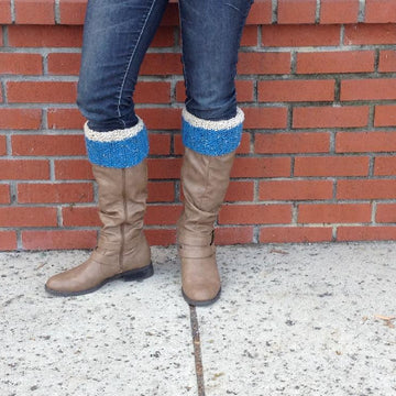 Color Block Boot Cuffs