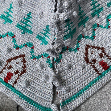 Winter Wonderland Christmas Tree Skirt