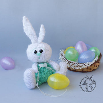 White Easter Bunny