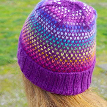 Rainbow Stitch Hat