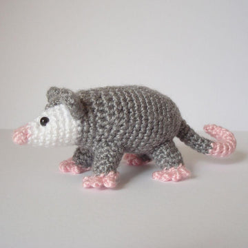 Opossum Amigurumi Crochet Pattern