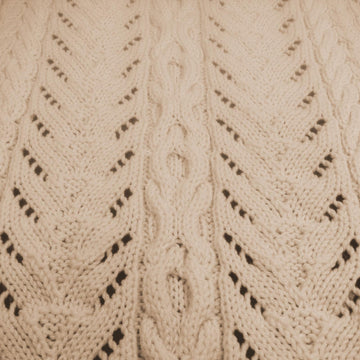 Grandma's Heirloom Aran Afghan