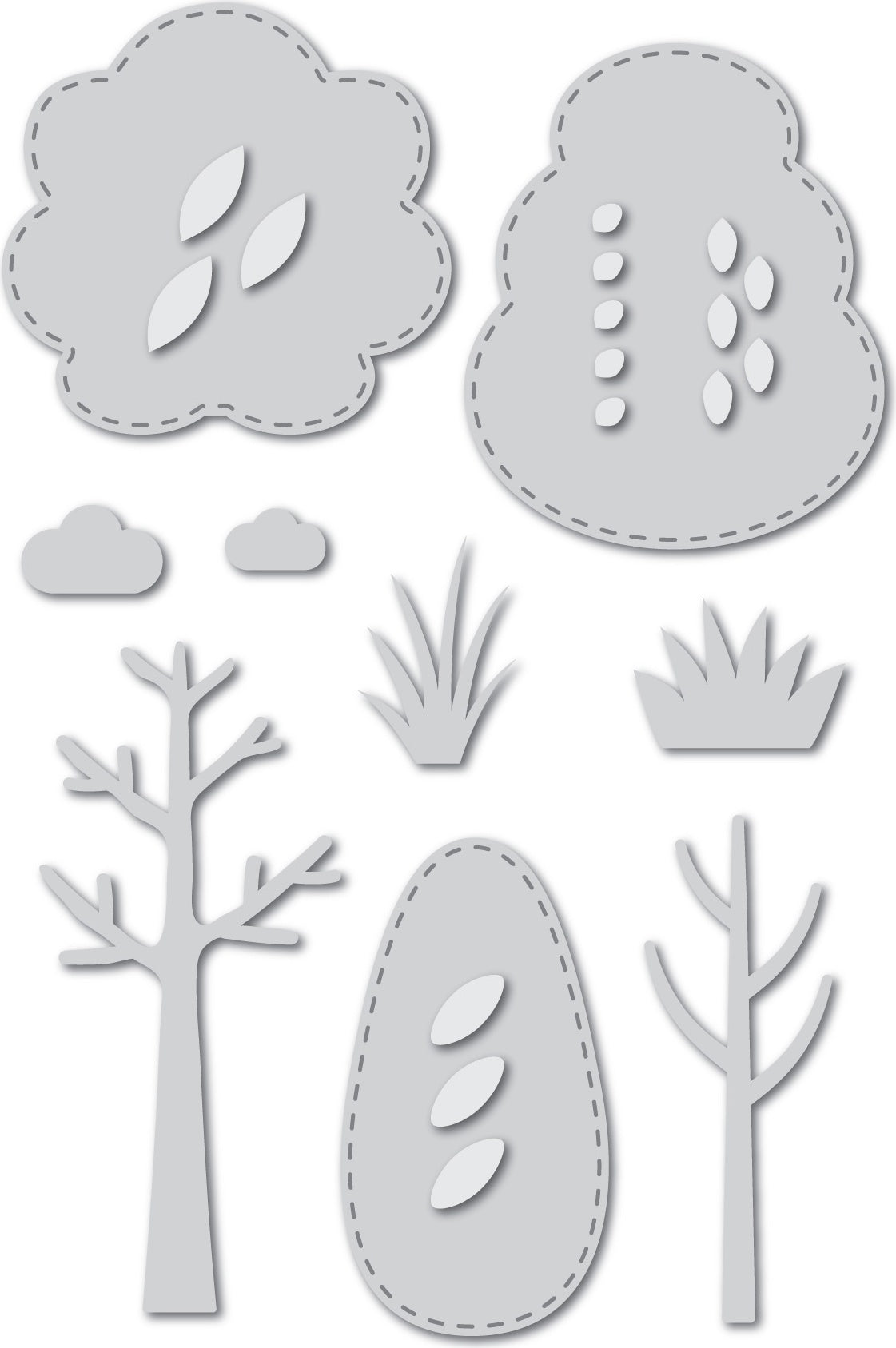 Uniquely Creative Metal Dies - Tree Builder