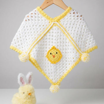 Chick's and Bunnies Poncho