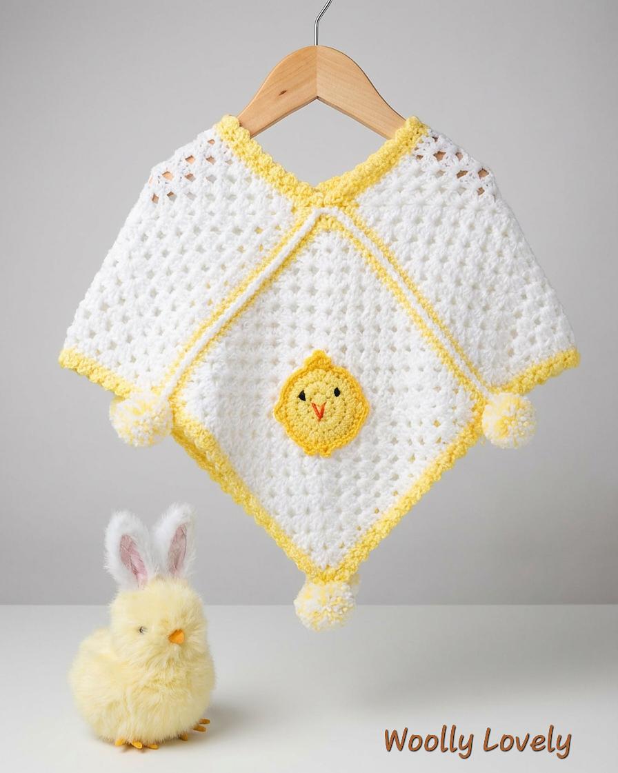 Chick's and Bunnies Poncho