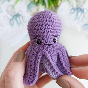 Octopus crochet pattern, easy crochet amigurumi octopus pattern