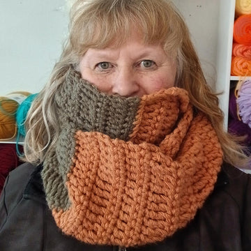 2 Skein Bulky Cowl