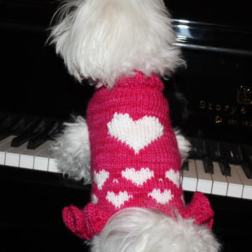 My Funny Valentine Dog Sweater