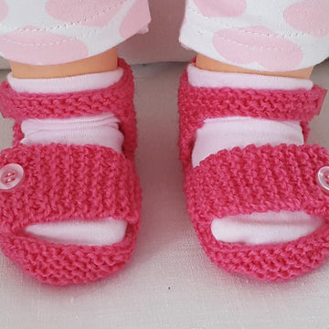 Victoria - 4ply baby sandals