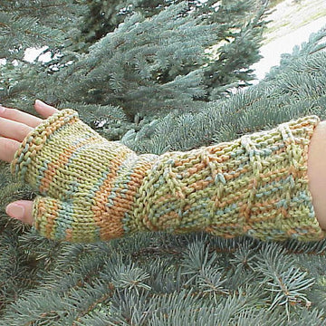 Zig 'n Zag Fingerless Mitts