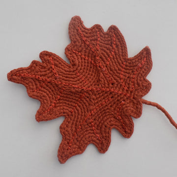 Crochet Maple Leaf