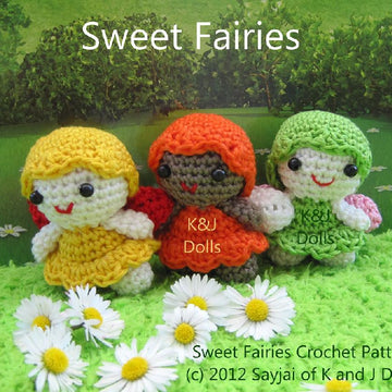 Sweet Fairy Dolls Amigurumi Crochet Pattern