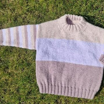 Girls Striped Cardigan and Sweater