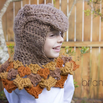 Owl Hooded Woodland Cowl