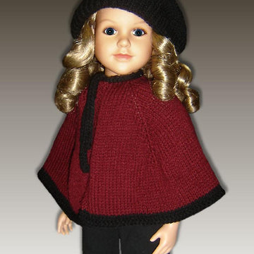 Cape and Beret for My Twinn Doll, 23 inch (My BFF)