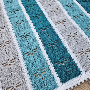 Dragonfly Mile A Minute Blanket