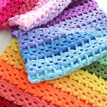 Pansy Parade Blanket
