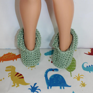Childrens Super Chunky Slippers Circular