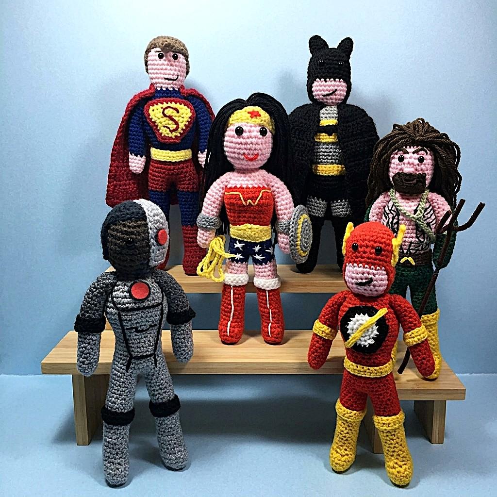 Justice League Crochet Pattern