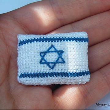Flag of Israel Amigurumi