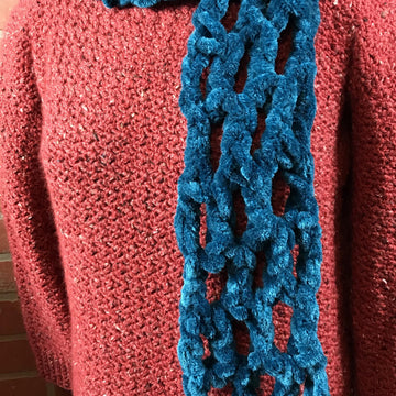 Easy Beginner's 30 Minute Scarf