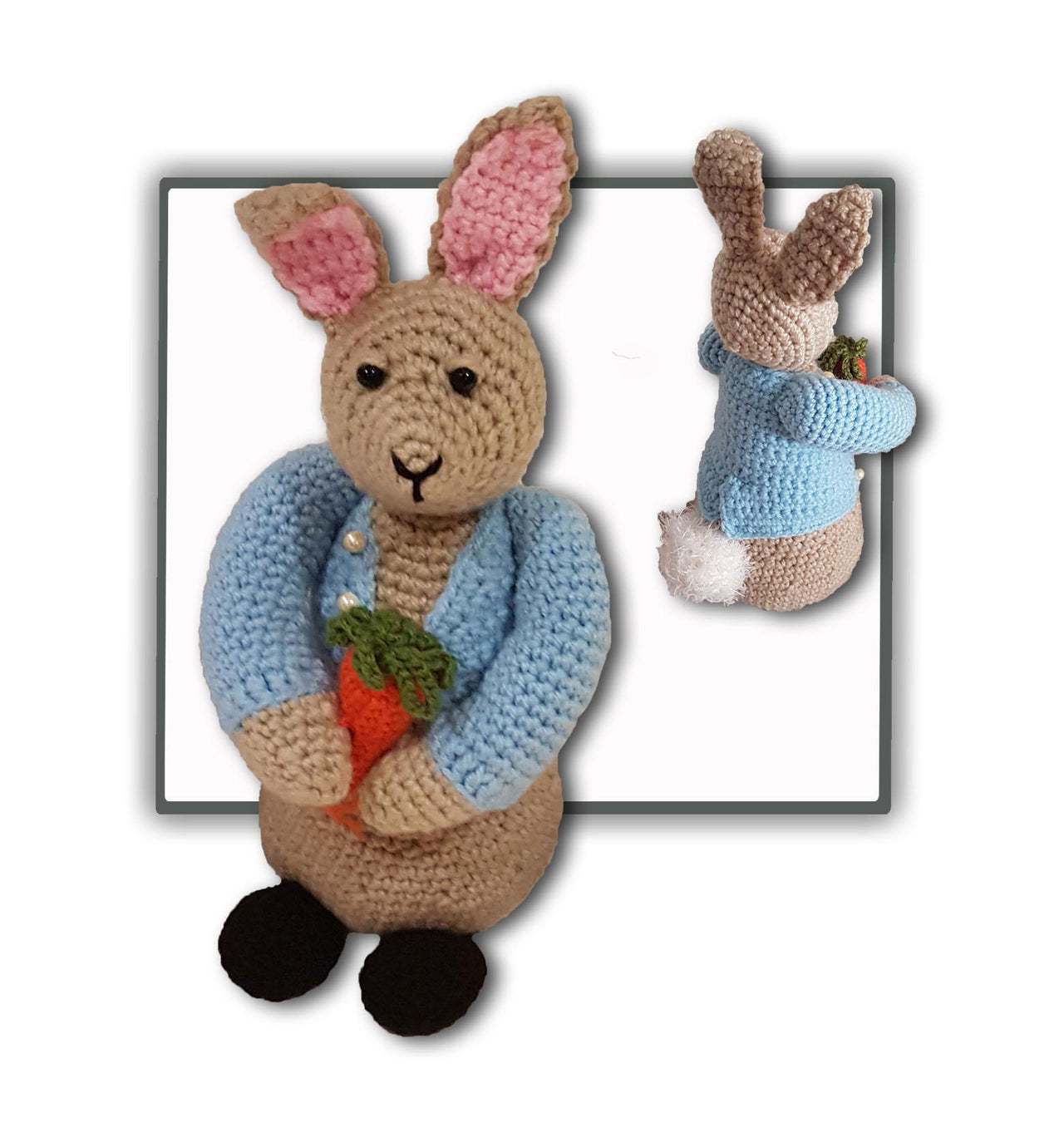 Peter Rabbit Toy Crochet Pattern