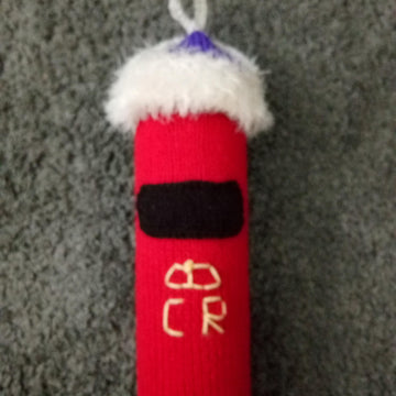 Pringles Cover Coronation Post box and topper