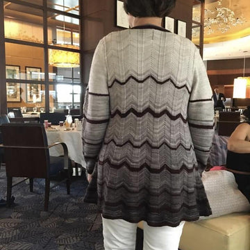 Short Gradient Nina Jacket