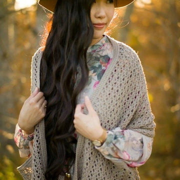Calla Lily Pocket Shawl