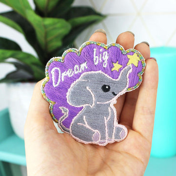 Ellbie Co. Elephant Patch Embroidery Kit