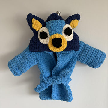 Blue Heeler Dressing Gown/Bathrobe