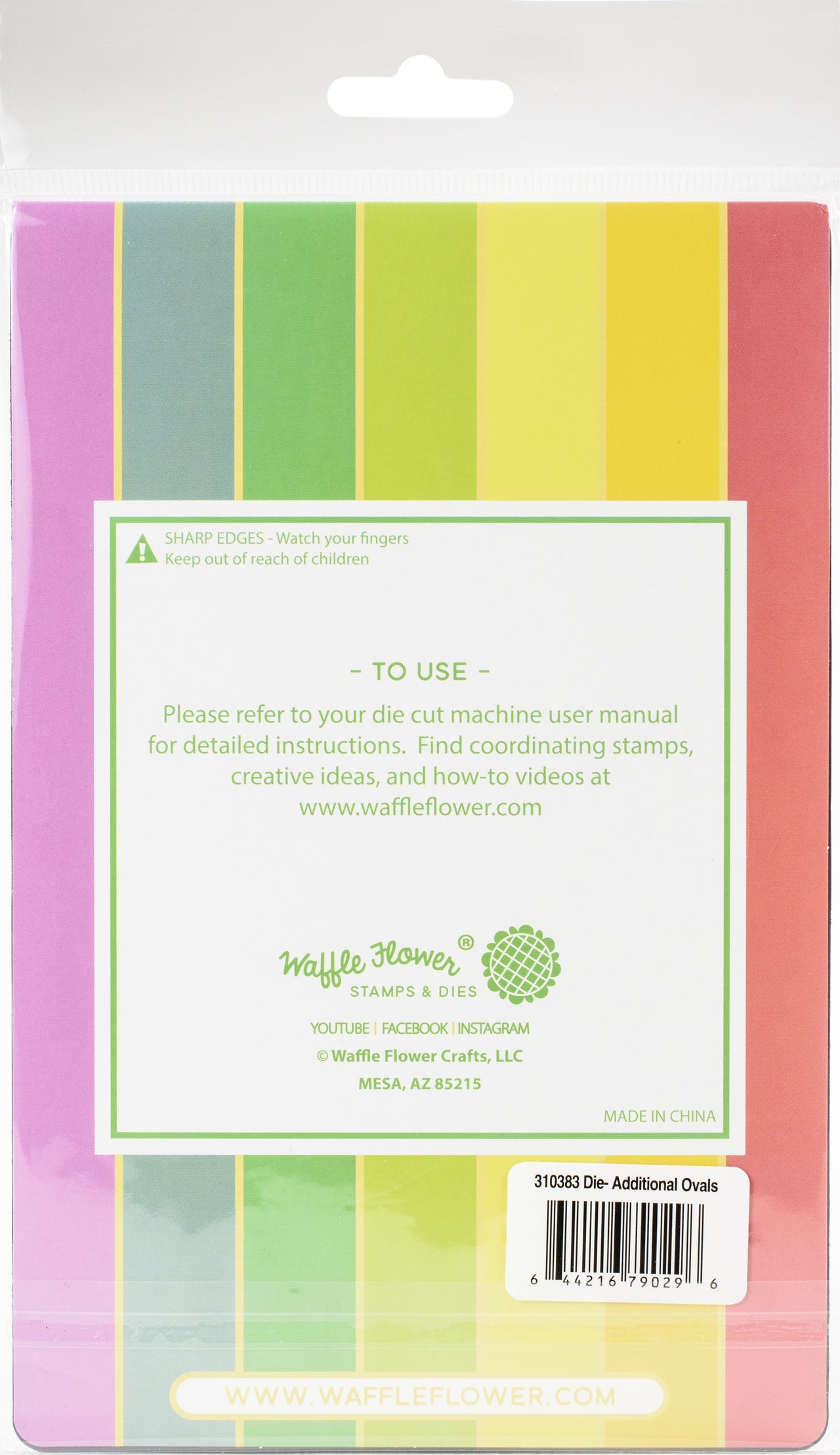 Waffle Flower Crafts Waffle Flower Die - Additional Ovals