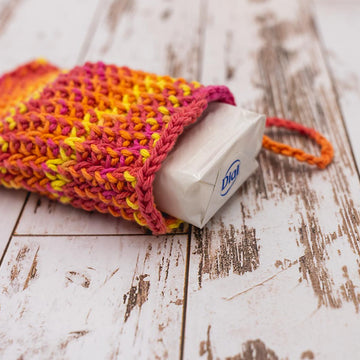 Tiny Bamboo Soap Sack