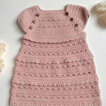 Cotton Candy Baby Dress