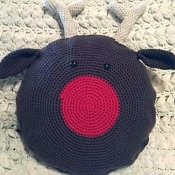 Rudolph Reindeer Pillow