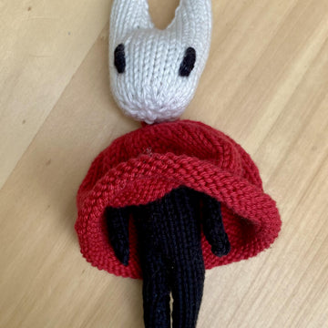 Hornet knitting pattern Hollow Knight