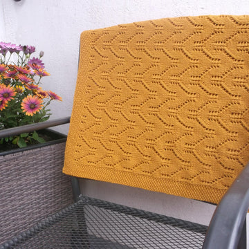 Crinoline baby blanket