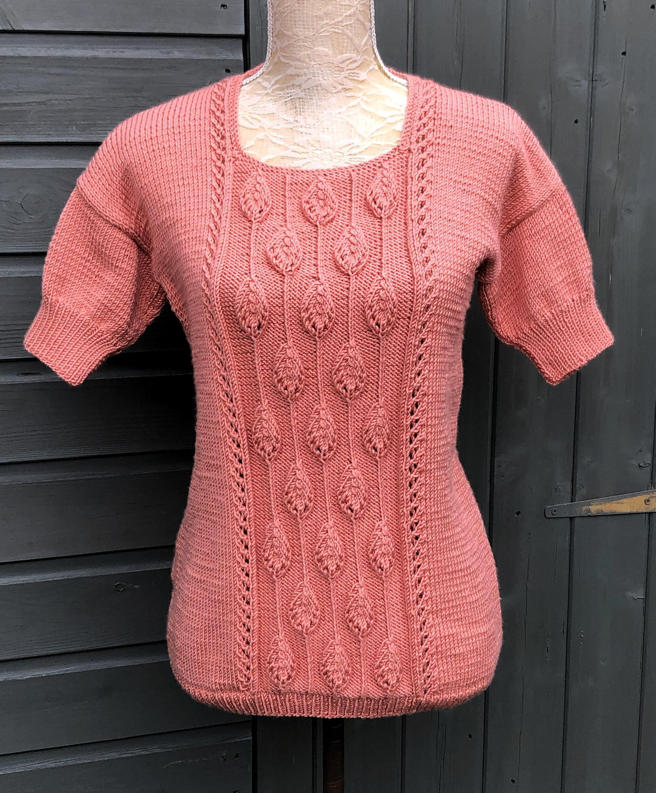 Leaf & Eyelet Sweater