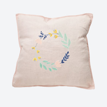 Floral Wreath  in DMC - PAT0054 -  Downloadable PDF