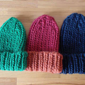 Ribbed Beanie Hat